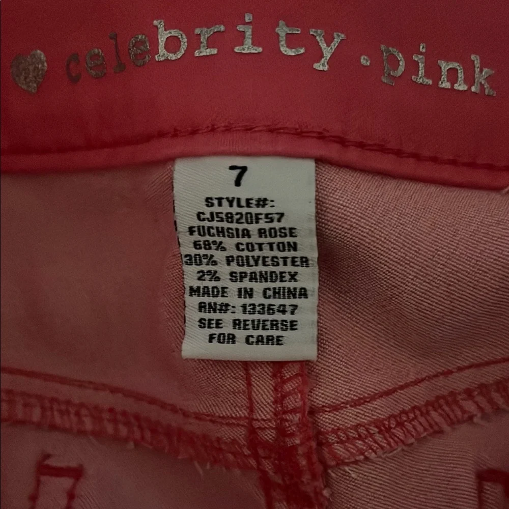 Celebrity Pink Women's Pink Jeans Size 7